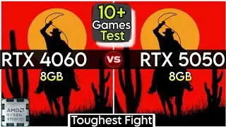 RTX 4060 vs RTX 5050 - Test In 11 Games - Toughest Fight - 1080p