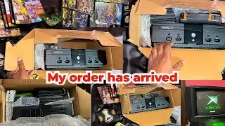 My new retro console XBOX Original year 2001 model