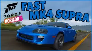 FORZA HORIZON 5 - FASTEST MK4 SUPRA DRAG TUNE - 1998 Toyota Supra Drag Build/Tune FH5