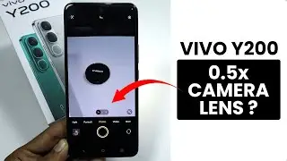 Does Vivo Y200  Have Wide Angle Camera (0.5x)?