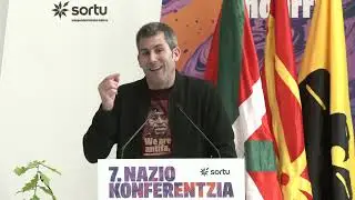 Hitzartzea | ARKAITZ RODRIGUEZ Sorturen 7. Nazio Konferentzia Agurainen