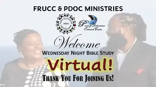 FRUCC PDOC Virtual Wednesday Bible Study 7/2/2025