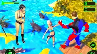 Superhero Police Robot City Rescue Mission Crazy Superman City Walkthrough Gameplay