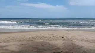 African beach in south Ghana Cliffhaven resort