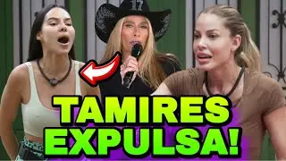 TAMIRES &Eacute; EXPULSA DE A FAZENDA 17 AP&Oacute;S DA COTOVELADA EM SAORY DURANTE TRETA! GALISTEU CONFIRMA SA&Iacute;DA