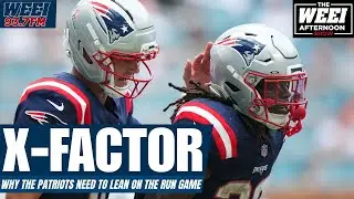 Why the Patriots must lean on their run game against the Texans | Afternoons