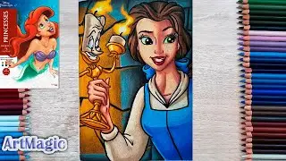 Drawing coloriages myst&egrave;res - Hachette Heroes Disney| ArtMagic