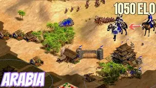 [AOE2] Tatars (1067) vs Mongols (1056) Arabia 1v1 RM ranked 20250305