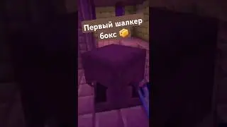 Первый шалкер бокс 📦  #minecraftvr #vr #survival #adventure #game #minecraft #coop