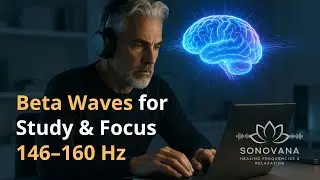 Beta Waves for Study & Focus &ndash; 146&ndash;160 Hz Brainwave Sound Therapy #betawaves #focusmusic #WorkMusic
