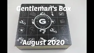 Gentleman&rsquo;s Box August 2020 Subscription Box Unboxing + Coupon
