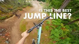 Coast Gravity's Coastal Cruise could be the best jump line in BC.