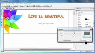 PageShop drag&drop layout engine and in-place edit