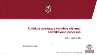 Aplinkos apsaugos vadybos sistemų sertifikavimo procesas