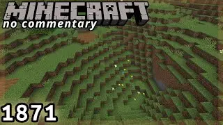Late-Game Minecraft 1871 :: Artificial Slope Covering the Plains Hole