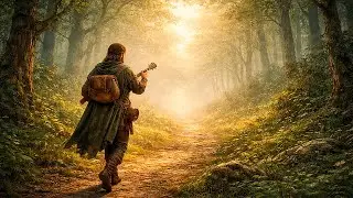 Forest Path at Dusk | Atmospheric Medieval Music for Relaxation