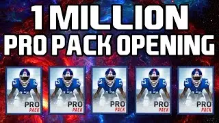 1 MILLION PRO PACK OPENING! HONORS HUNT! -  Madden Mobile 16