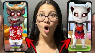 GECE 3'te MY TALKİNG TOM VE MY TALKİNG ANGELA 'YI AYNI ANDA KONUŞTURMAYIN !! (&Ccedil;ILDIRDILAR)