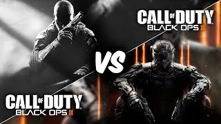 BO3 vs BO2 - Empire Vs Raid Map Comparison! (Side to Side) SHARE!