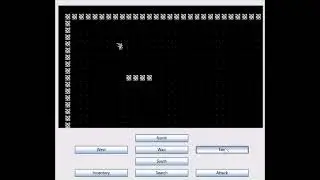 First try at adding graphics to a roguelike in Inform and QB64-PE.