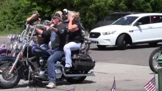 Stars and Stripes Forever Ride arrival at Post 357