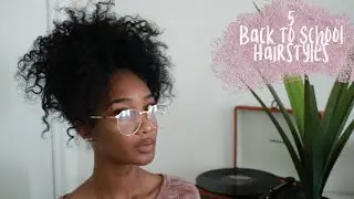 5 Easy Back to School Hairstyles Natural Hair Tatyana Ali