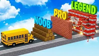 Which Car is Best at BREAKING WALLS in Teardown?