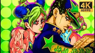 Jojo's Bizarre Adventure Stone Ocean OP 2 - Heaven's Falling Down | Creditless [4K 60 FPS]
