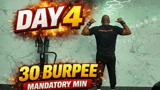 DAY 4 👉🏾10K BURPEES ACCOUNTABILITY PROGRAM ✅