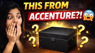 Accenture Surprise Gift Hamper Unboxing | Corporate Employee Gift 🎁