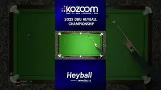 2025 DBU Heyball Championship 🎱🔥 #heyball #billiards