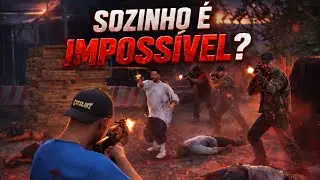 GTA Online | Sobrevivência SOLO é IMPOSSÍVEL? Matei geral e morri no final 😱