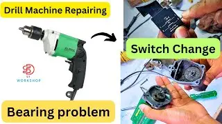 Drill Machine Switch and Bearing Problem | Drill Machine Repair #repairing #drillmachinerepair