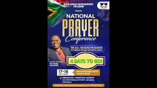 National Prayer Conference | South Africa | With Guest speaker Dr. John Mulinde