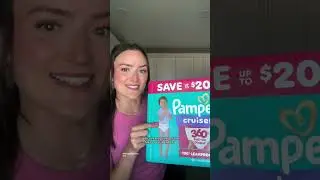 #ad #PampersPartner Cruisers 360&deg; with NEW E-Z Off Tabs are saving my sanity, one diaper change at