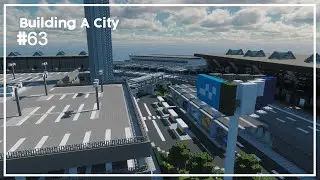 Building A City #63 // Airport Area // Minecraft Timelapse