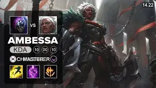 Ambessa vs Jax Top - KR Master - Patch 14.22 Season 14