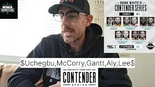 Dana White Contender Series Season 9 Week 6 Predictions. 