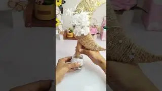 Ramadan series ( DAY-3) /DIY moon decor 🌙🌟#diy #craft #ramadan #viral #shorts