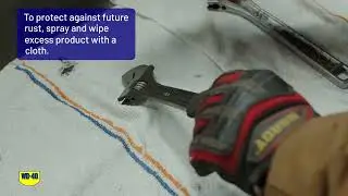 How To Protect Tools From Rust - WD-40&reg; Multi-Use Product (WD-40&reg; Smart Straw&reg; / WD-40&reg; EZ Reach&trade;)