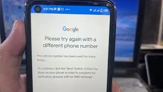 Verify your phone number play store account fix ! Please try again different phone number !