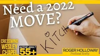Move in 2022 to 55+ Cresswind Wesley Chapel [near Charlotte NC]