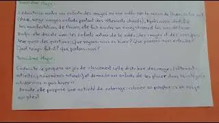 جدادة الأنشطة الموازية للتعرف على فصل الشتاء باللغة الفرنسية 