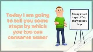 Water Conservation Animation video