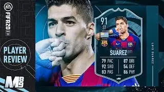 СТОИТ ЛИ СУАРЕС ТОГО?! | 91 ОБЗОР ИГРОК МЕСЯЦА СУАРЕСА | FIFA 20 Ultimate Team