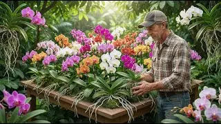 Способ быстрого размножения 1000 орхидей всего за одну ночь.