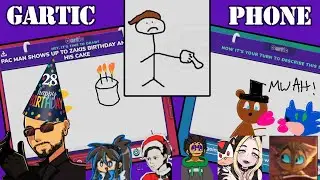 28TH BIRTHDAY CELEBRATION! - THE WORST ROUND OF GARTIC PHONE EVER?!