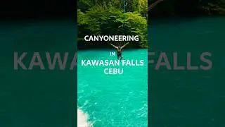 Canyoneering in Kawasan falls! #cebu #Canyoneering #kawasanfalls #badiancebu #vacation