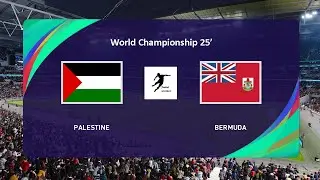 Palestine vs Bermuda  | World Championship 25 | Football Match