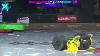 Diamondback vs Mr. Pickles - 3lb Robot Combat